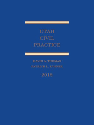 cover image of Utah Civil Practice
